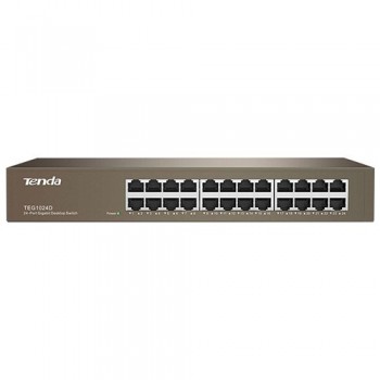 TENDA TEG1024D 24PORT 10/100/1000 YÖNETİLEMEZ SWITCH