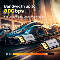 UNITEK DISPLAY PORT 2.1 KABLO 1.5MT (C1626GY-1.5M)