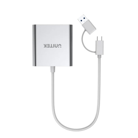 UNITEK USB-C KART OKUYUCU SD/CF/MICROSD (Y-9313D)