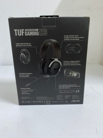 ASUS TUF GAMING H3 GUN METAL 7.1 3.5MM KUL(OUTLET)