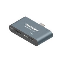 Patriot Mobile MD330 Storage Hub (USB 3.2 GEN 1:HDMI/USB-PD) [256GB] (PMD256GH013)